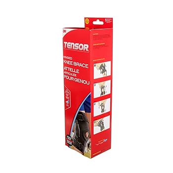 Tensor Hinged Knee Brace - Adjustable Support for Knee Injuries